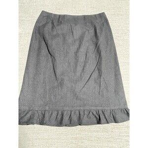 Classiques Entier Long Skirt Women’s Size 4 Dark Gray Regular